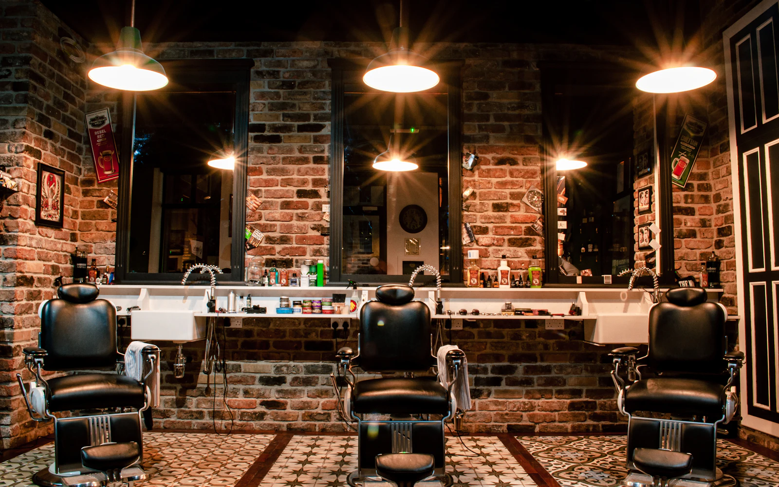 The Houston Barber website designed by Smart Scale — Barbershop / Grooming